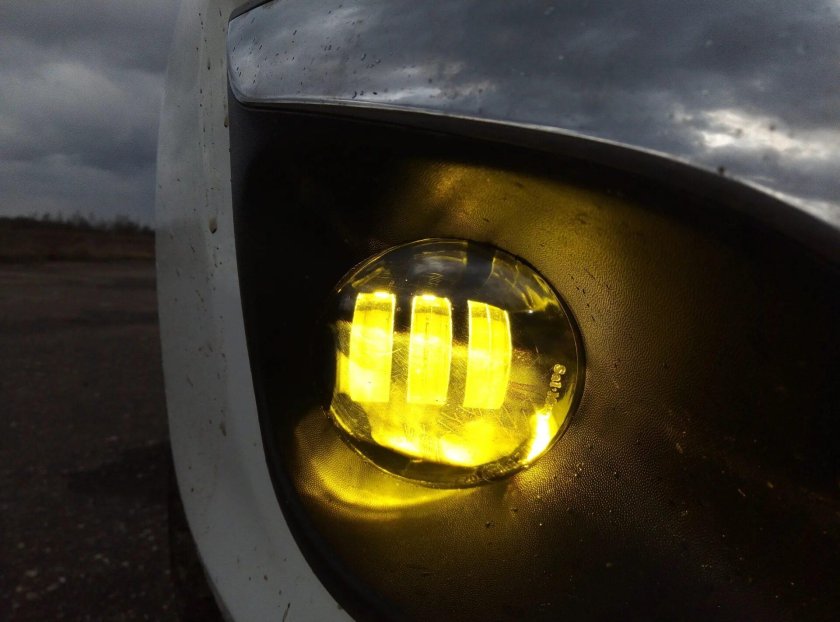 ПТФ Лада Калина 1 led