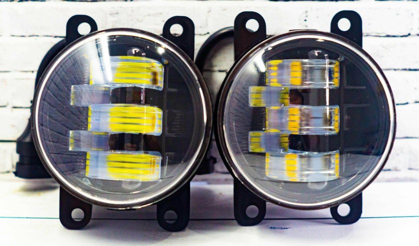 Диодные противотуманные фары на ниву 21214