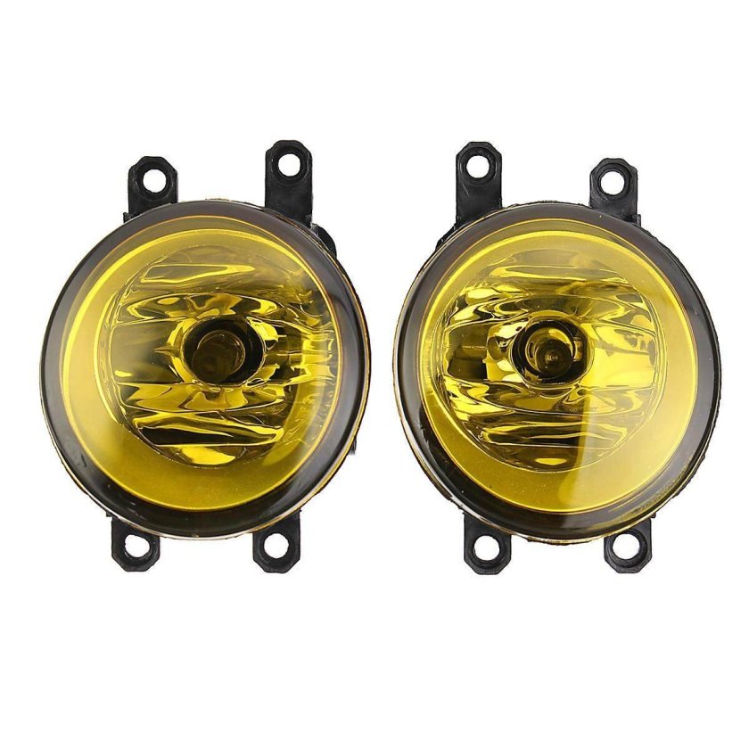 Желтые противотуманные фары