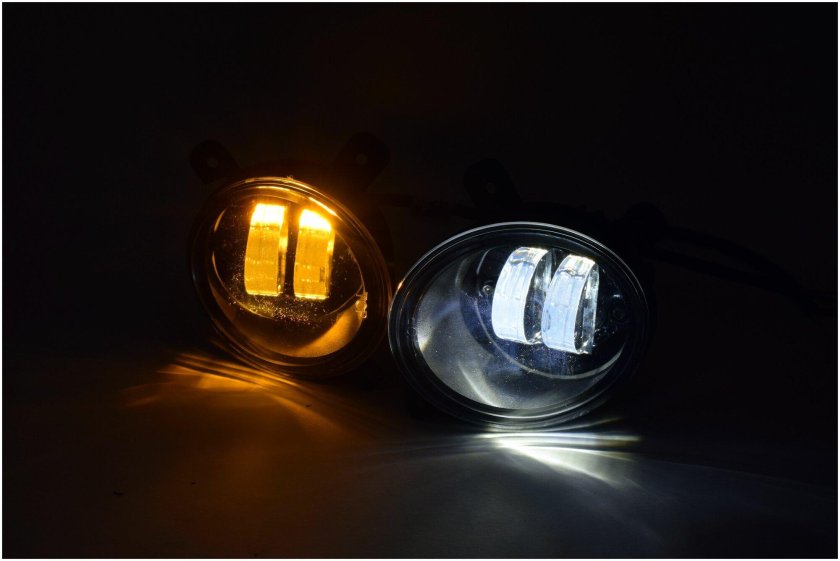 Фары противотуманные УАЗ Патриот светодиодные до 2014 года