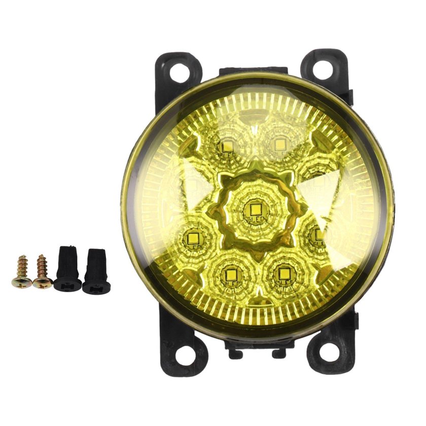 Янтарные противотуманные фары