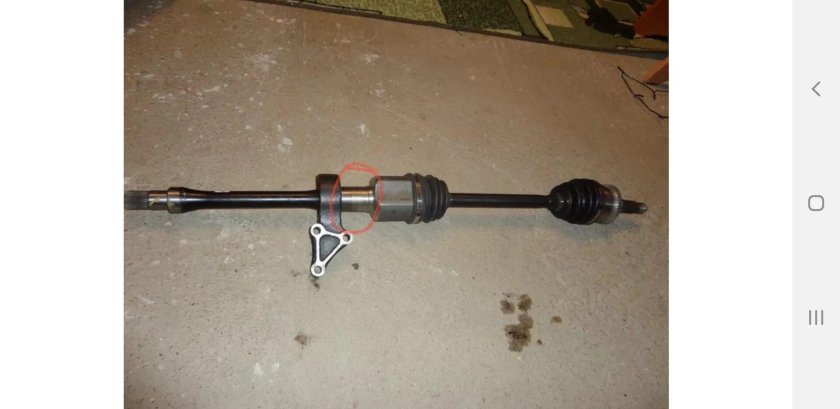 Привод передний правый Сузуки Лиана 4wd