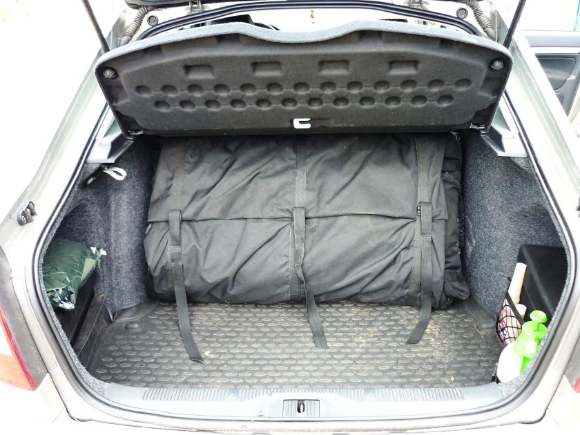 Шкода Октавия а7 вместимость багажника