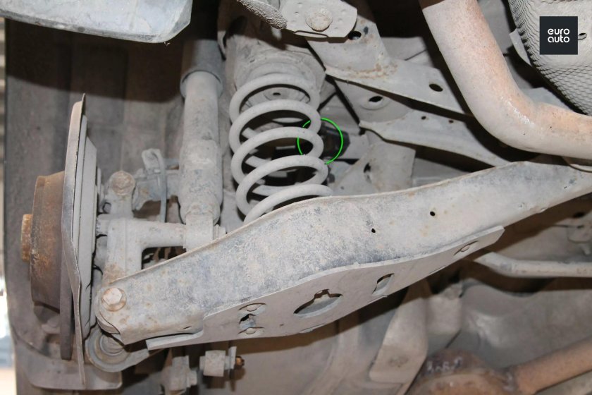 Шкода Октавия 2013 задняя подвеска