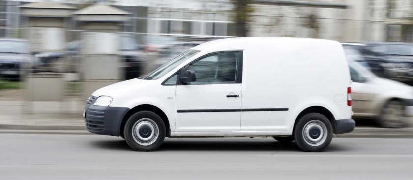 Белый фургон