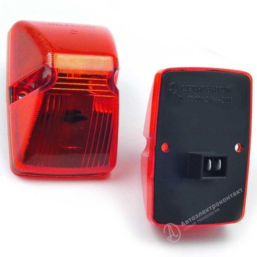 Фонарь габаритный красный Газель Некст