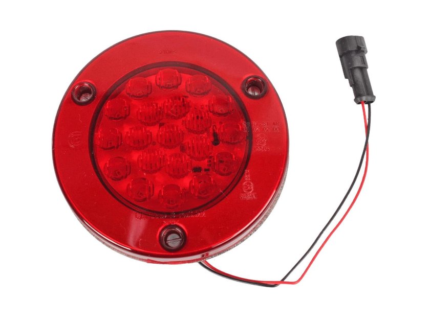 Фонарь габаритный задний красный