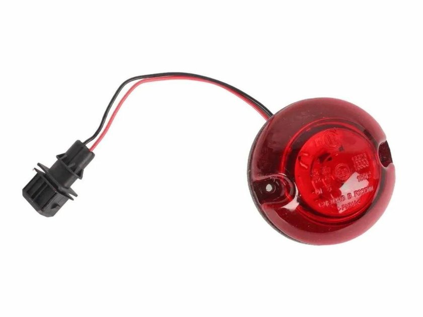 Фонарь габаритный задний красный