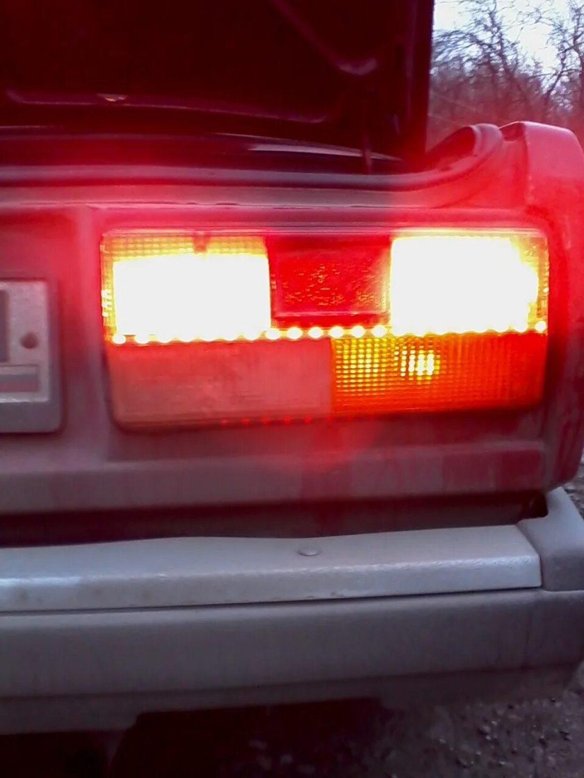 Задние Габаритные огни ВАЗ 2107