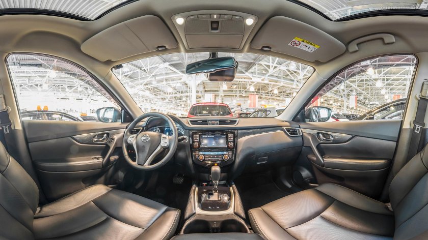 Nissan x-Trail панорамная крыша