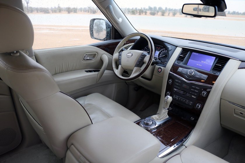 Nissan Patrol 2020 салон