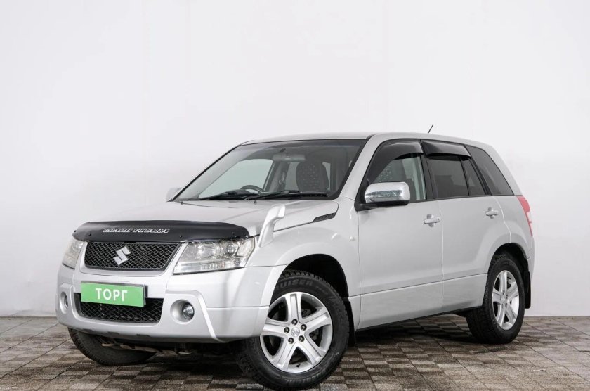 Сузуки гранд витара 2008 серебристая
