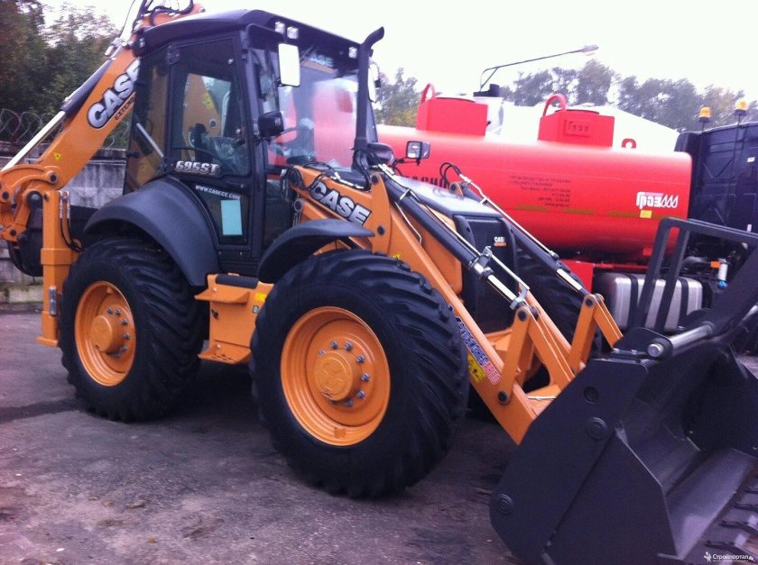 Экскаватор погрузчик кейс 695