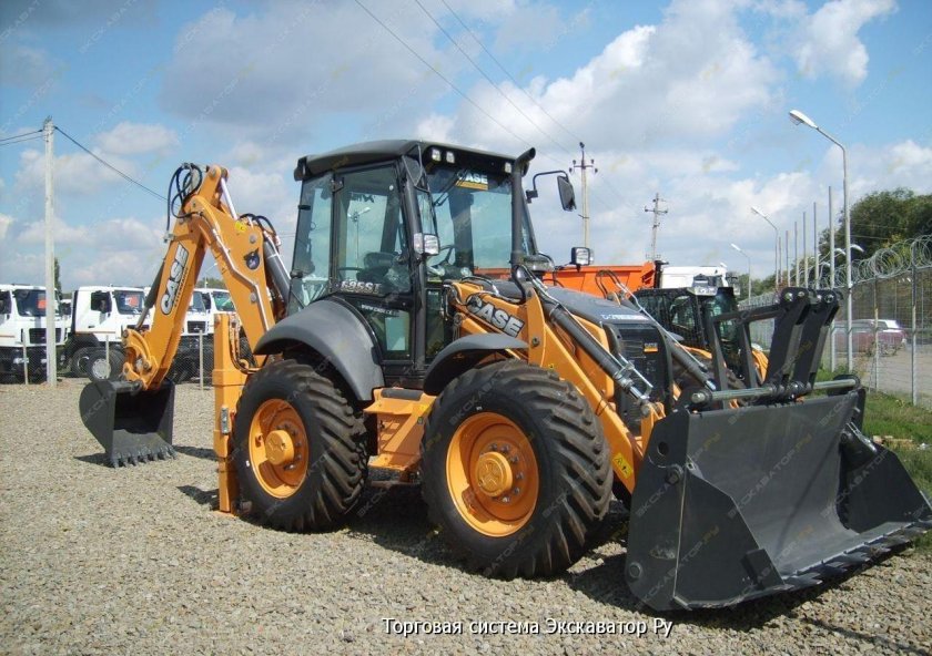 Экскаватор-погрузчик Case 695st