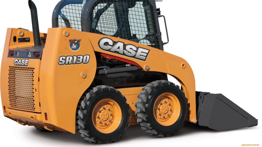 Мини-погрузчик "Case sr130"