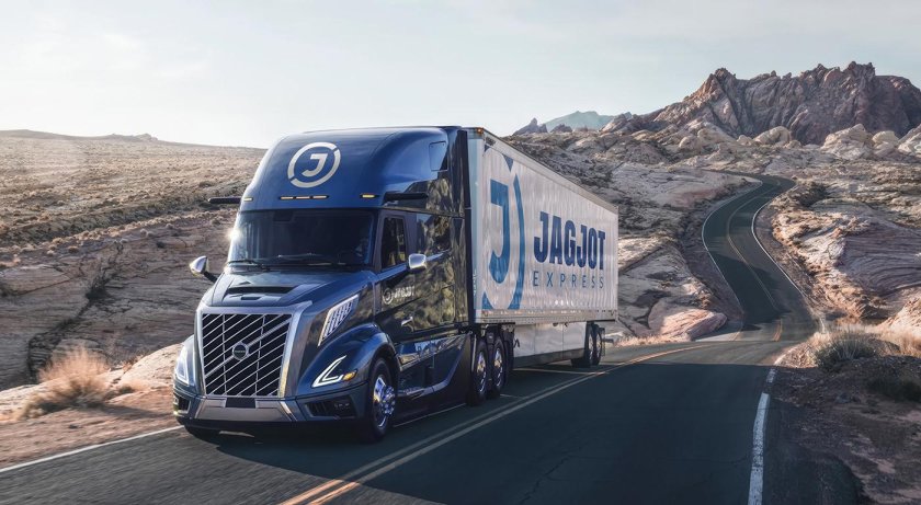 Новый грузовик вольво