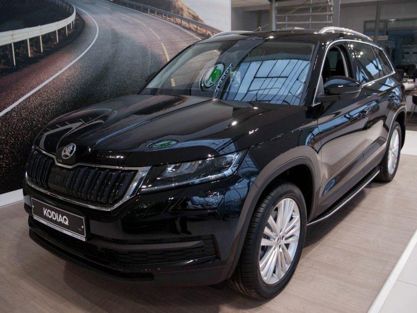 Skoda Kodiaq черный