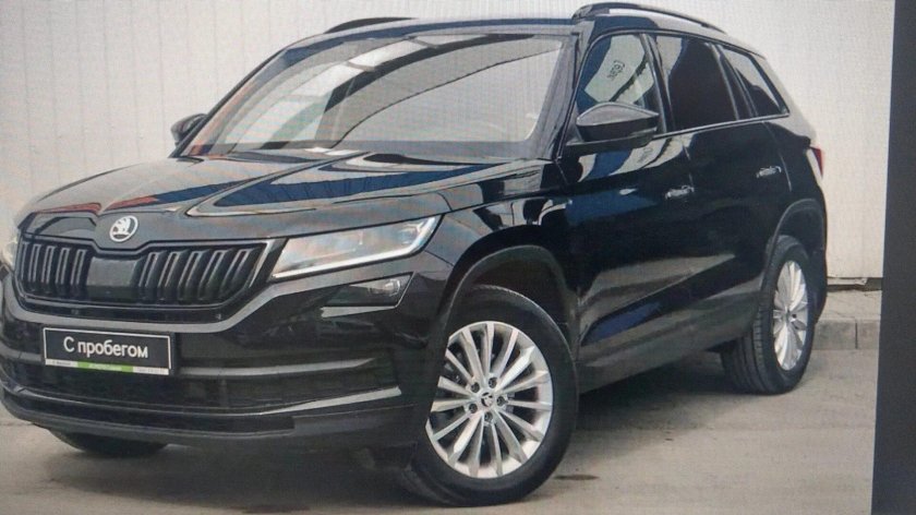 Skoda Kodiak черный