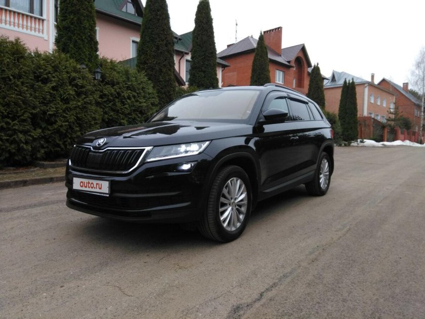 Skoda Kodiak черный