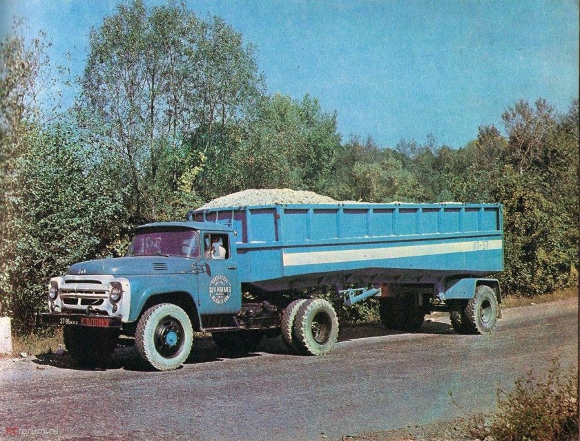 Зил 130 седельный тягач
