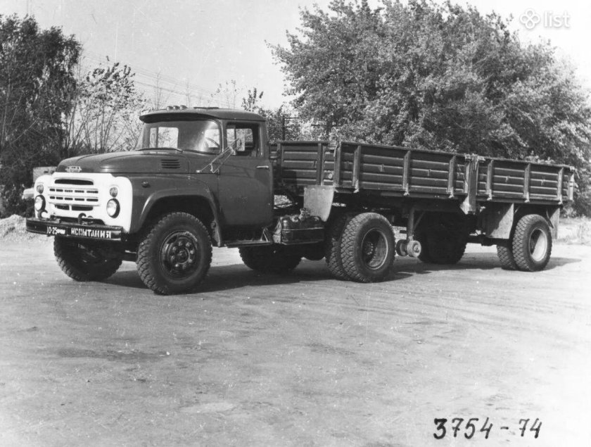 ЗИЛ 130 седельный тягач