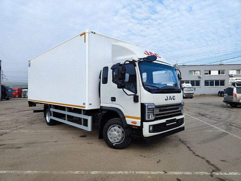 Jac n90 изотермический фургон