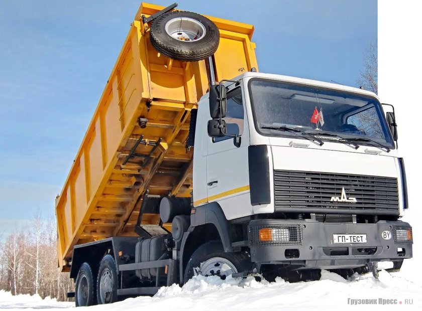 Самосвал МАЗ 6502н9