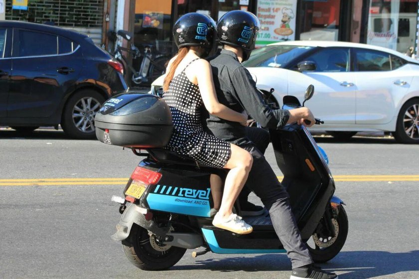 Мопед для высокого человека