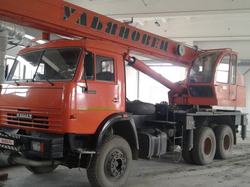 Автокран ульяновец 25 тонн