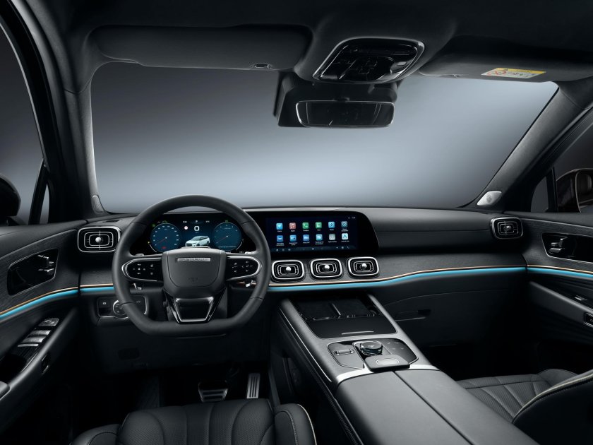 Jaecoo j 8 интерьер салона