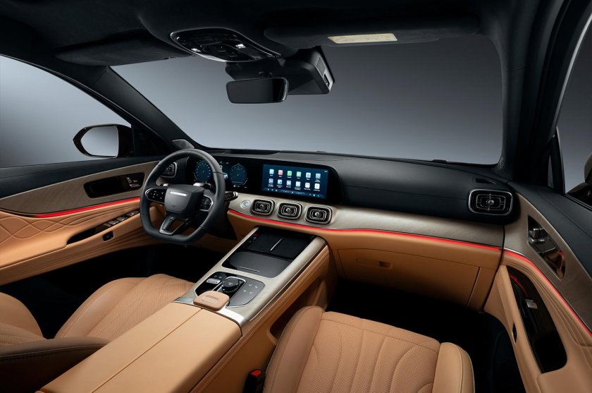 Jaecoo j 8 интерьер