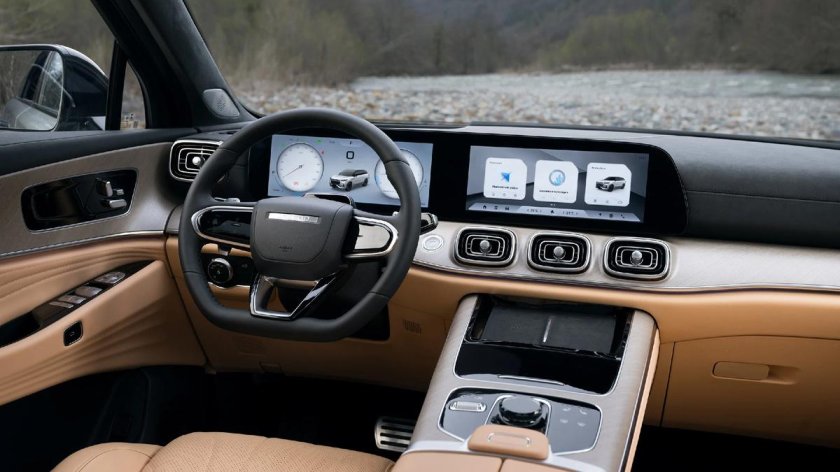 Китайский кроссовер jaecoo