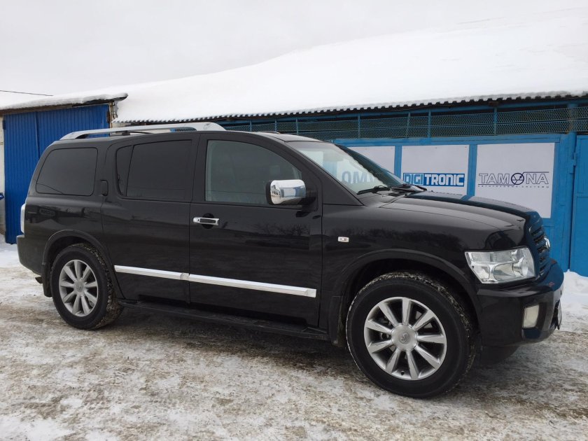 ГБО на Инфинити qx56