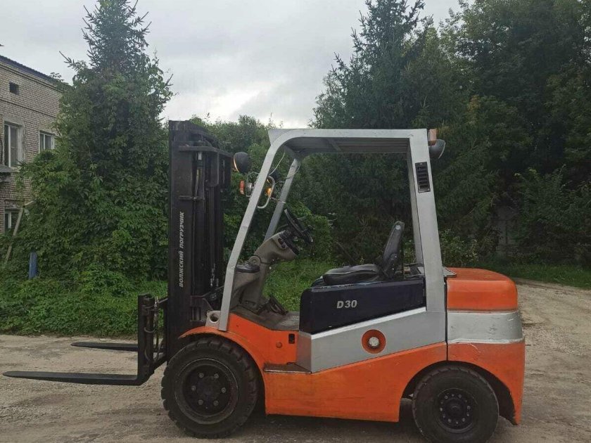 Вилочный погрузчик балканкар