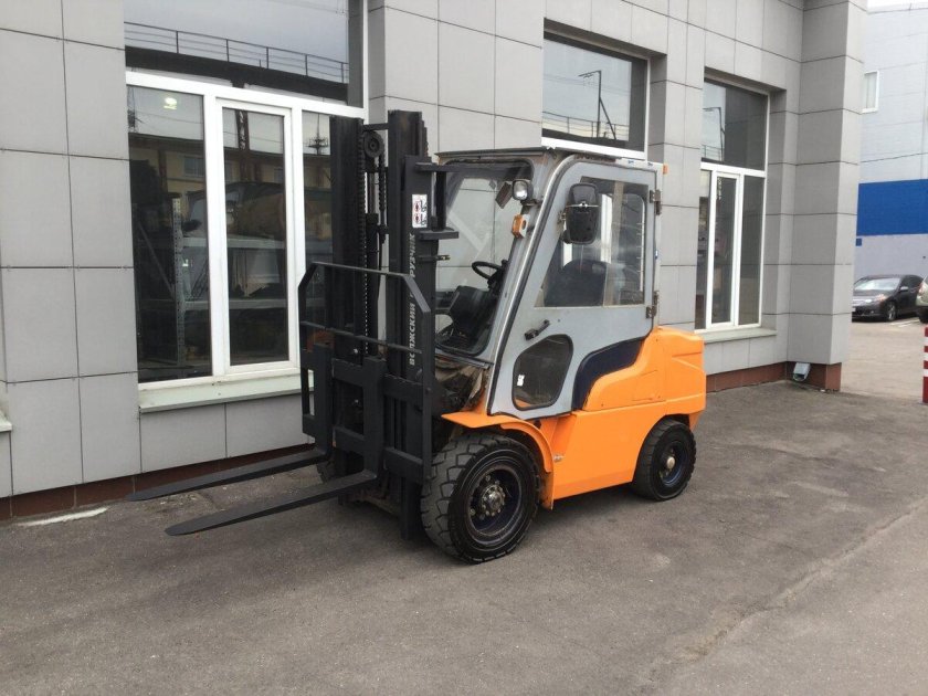 Волжский погрузчик fd50