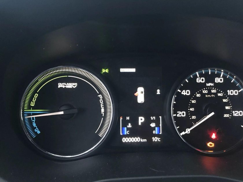 Приборная панель Outlander 3