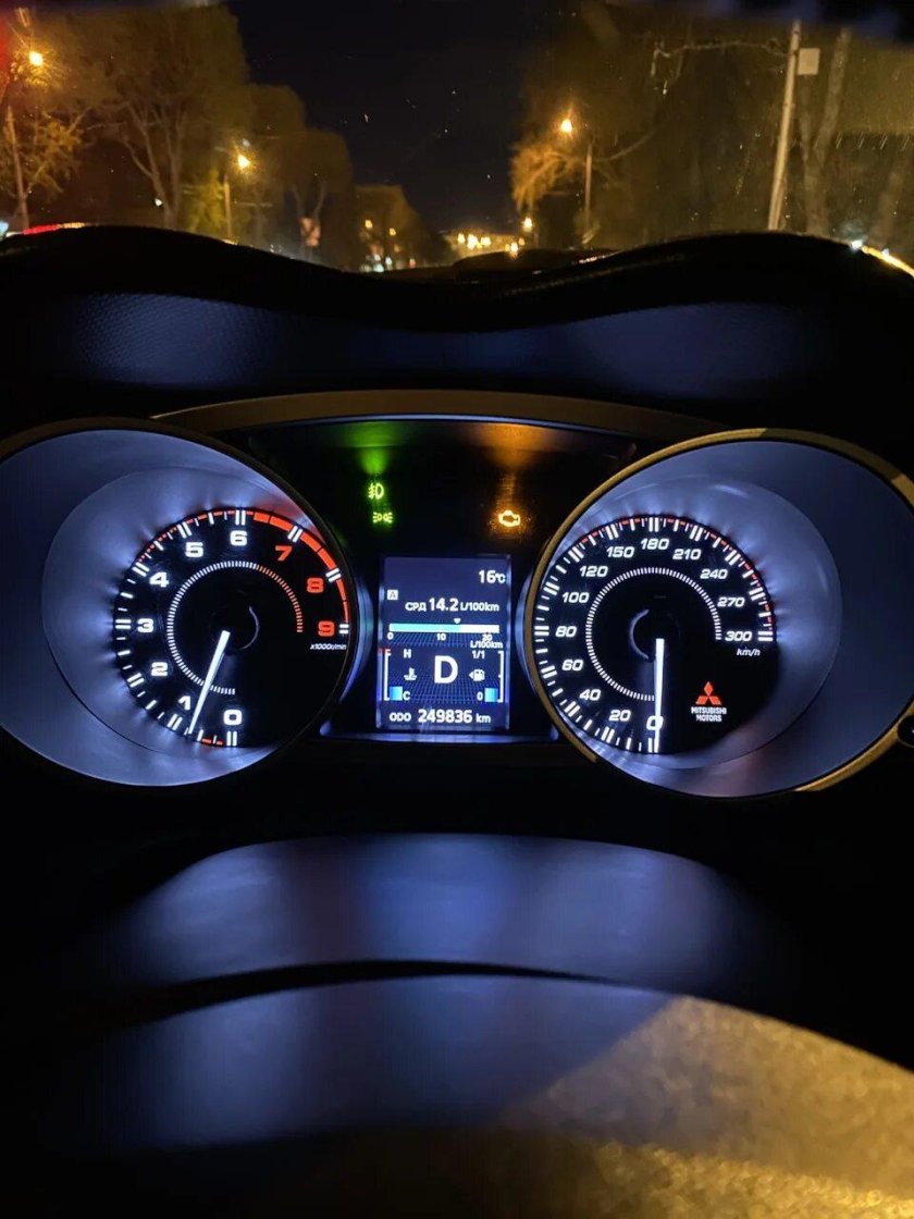 Приборка Mitsubishi Outlander XL