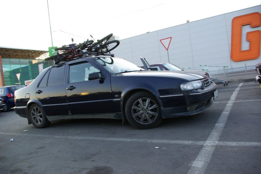 Багажник на крышу Сааб 9000