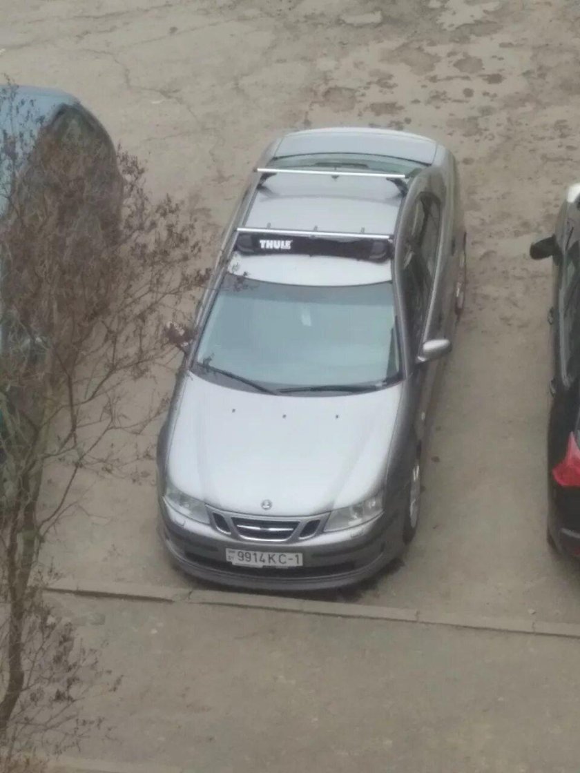 Рейлинги Сааб 9-3