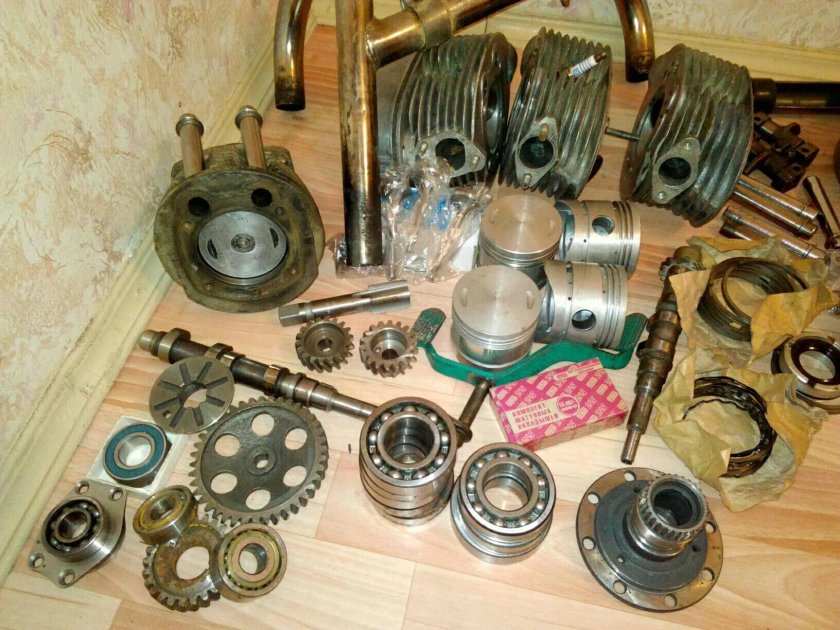 Мотозапчасти на мотоцикл Урал