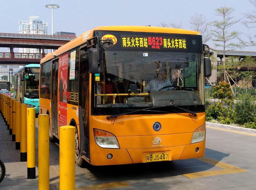Автобусы в Китае