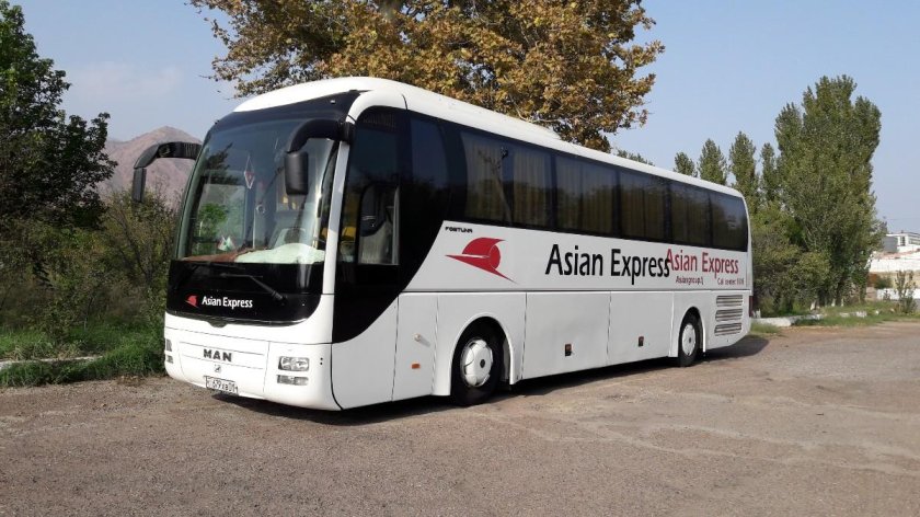 Азиан экспресс Таджикистан автобус