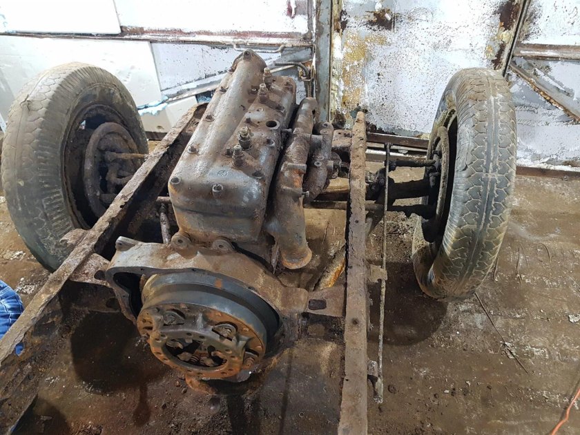 ГАЗ-АА полуторка двигатель