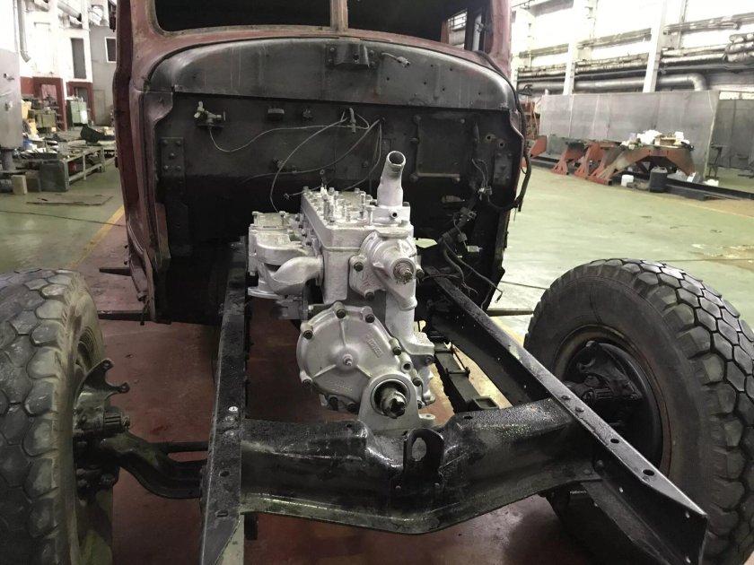 ЗИС 150 мотор