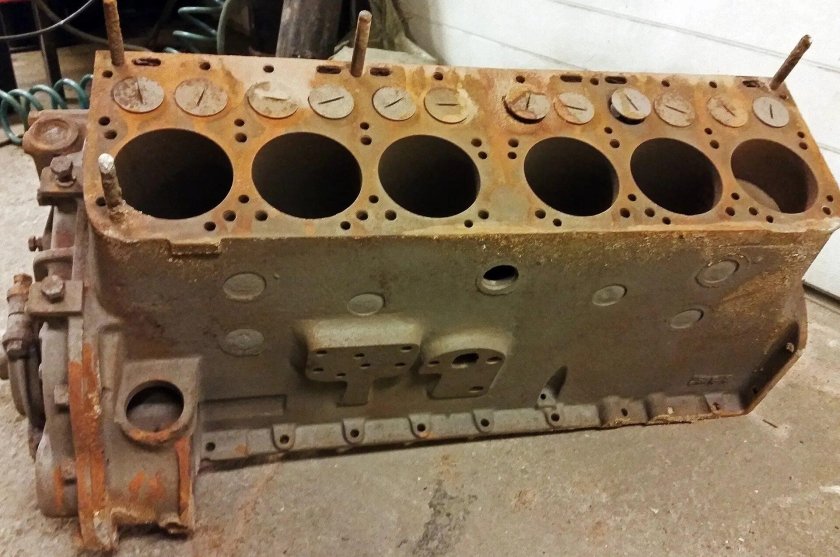 Головка блока цилиндров ЗИС 110