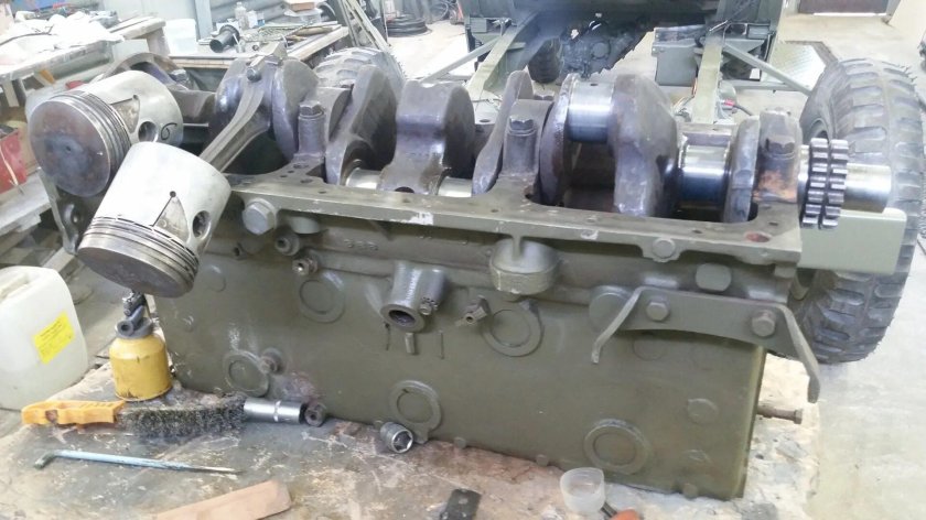 Головка блока цилиндров ЗИС 110