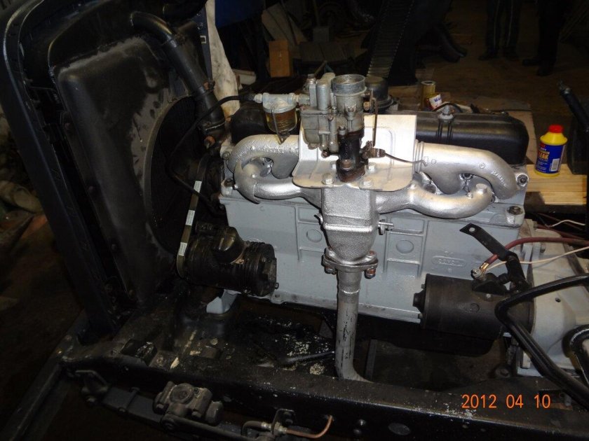 Устройство двигателя ЗИС 5