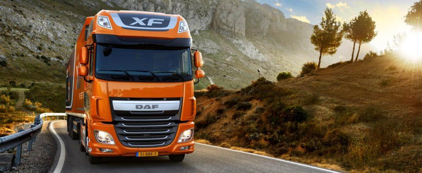 Фура daf xf
