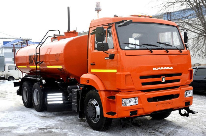 КАМАЗ 65115 поливалка