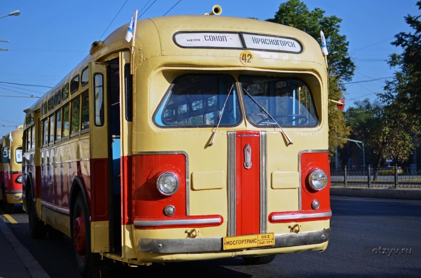 Старые автобусы